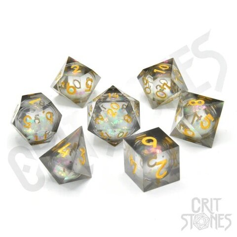 Crit Stones Orbeus Liquid Core RPG Dice Set