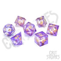 Crit Stones Dionysus Feast Liquid Core RPG Dice Set