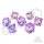 Crit Stones Dionysus Feast Liquid Core RPG Dice Set