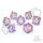 Crit Stones Arcane Sparkle Liquid Core RPG Dice Set