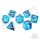 Crit Stones Mermaids Maelstrom Liquid Core RPG Dice Set
