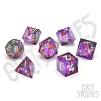 Crit Stones Herbalists Dream Liquid Core RPG Dice Set