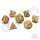 Crit Stones Broken Bastion Metal RPG Dice Set