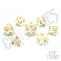 Crit Stones Divine Decree Metal RPG Dice Set