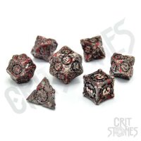 Crit Stones Barbaric Beast Metal RPG Dice Set