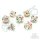 Crit Stones Lotus Blossom Metal RPG Dice Set