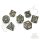 Crit Stones Drudaxizius Metal RPG Dice Set