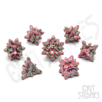 Crit Stones Arcane Ammo Metal RPG Dice Set