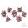 Crit Stones Arcane Ammo Metal RPG Dice Set