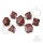 Crit Stones Infernal Iron Metal RPG Dice Set