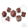 Crit Stones Infernal Iron Metal RPG Dice Set