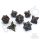 Crit Stones Nocturnal Aether Metal RPG Dice Set