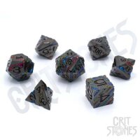 Crit Stones Elysian Trails Metal RPG Dice Set