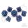 Crit Stones Shadowbloom Hollow Metal RPG Dice Set