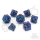 Crit Stones Shadowbloom Hollow Metal RPG Dice Set