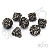 Crit Stones Soulreaper Hollow Metal RPG Dice Set