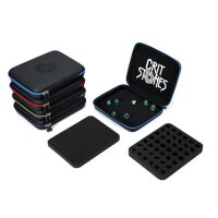 Crit Stones Arcanum Luxury Dice Case - Red