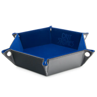 Crit Stones CritStones Foldable Dice Tray - Blue
