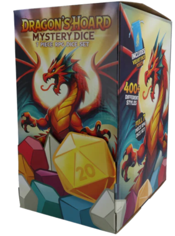 Crit Stones Dragons Hoard Mystery Booster Box (30 Pieces)