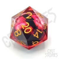 Crit Stones Blood Iris 33mm Floating Eye D20