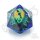Crit Stones Forest Dragons Gaze 33mm Floating Eye D20