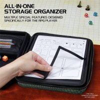 ENHANCE Tabletop RPG Organizer Case Collectors Edition...