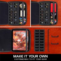 ENHANCE Tabletop RPG Organizer Case Collectors Edition Red Dragon Scales