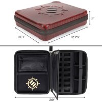ENHANCE Tabletop RPG Organizer Case Collectors Edition Red Dragon Scales