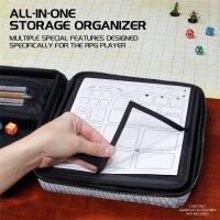 ENHANCE Tabletop RPG Organizer Case Collectors Edition...