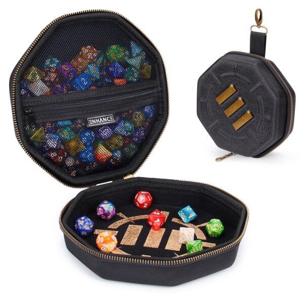 ENHANCE Tabletop Dice Case Black