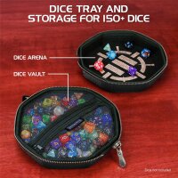 ENHANCE Tabletop Collectors Edition Dice Case Black...