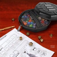 ENHANCE Tabletop Collectors Edition Dice Case Black Dragon Scales