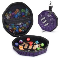 ENHANCE Tabletop Collectors Edition Dice Case Purple...