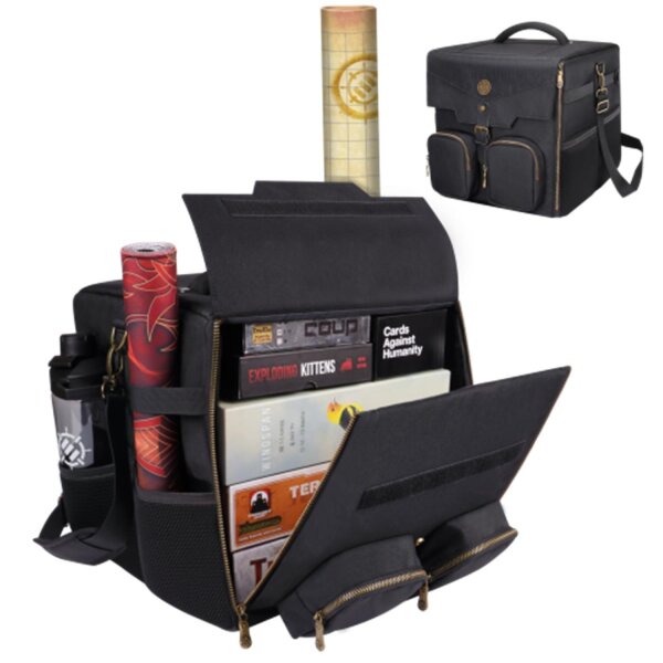 ENHANCE Tabletop Game Box Shoulder Bag Black