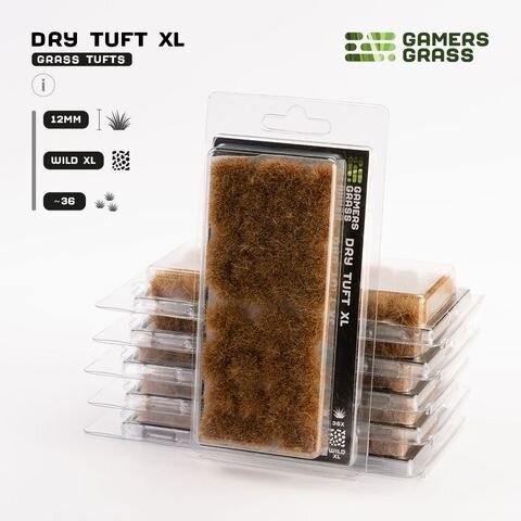 GamersGrass Dry Tuft XL 12mm Tufts Wild XL