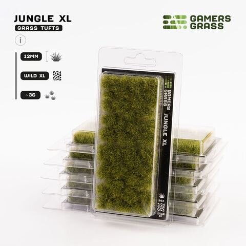 GamersGrass Jungle XL 12mm Tufts Wild XL