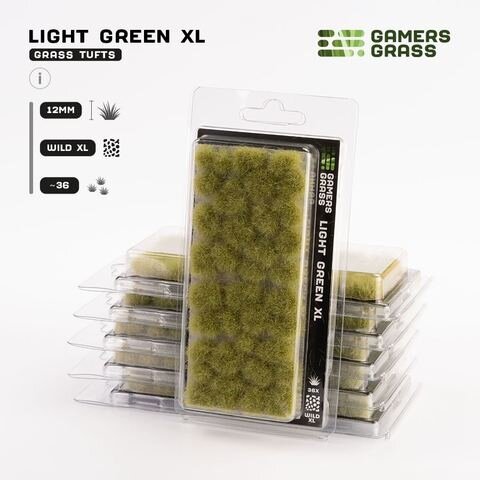GamersGrass Light Green XL 12mm Tufts Wild XL