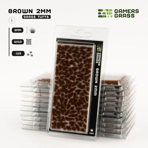GamersGrass Brown 2mm Tufts