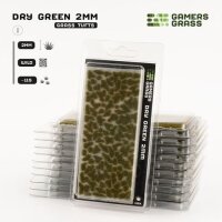 GamersGrass Dry Green 2mm Tufts
