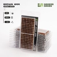 GamersGrass Brown 4mm Tufts Small