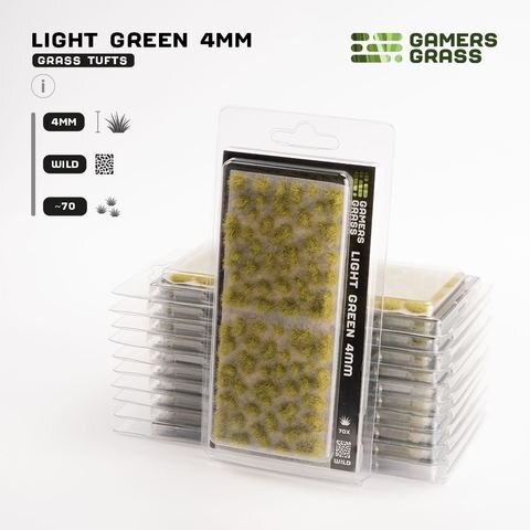 GamersGrass Light Green 4mm Tufts Wild