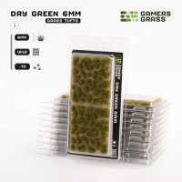 GamersGrass Dry Green 6mm Tufts Wild