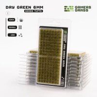 GamersGrass Dry Green 6mm Tufts Small