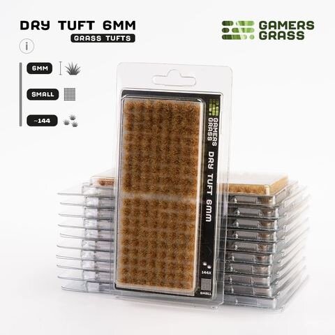 GamersGrass Dry Tuft 6mm Tufts Small