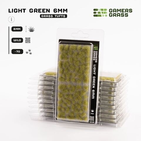 GamersGrass Light Green 6mm Tufts Wild