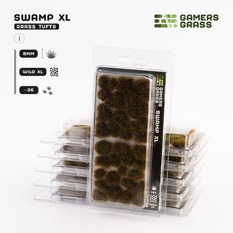 GamersGrass Swamp XL 8mm Tufts Wild XL