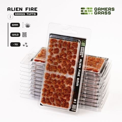 GamersGrass Alien Fire Tuft 6mm Tufts Wild