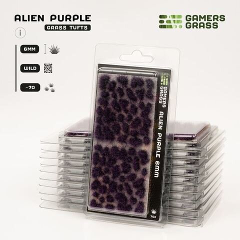 GamersGrass Alien Purple 6mm Tufts Wild