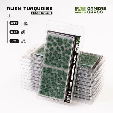 GamersGrass Alien Turquoise 6mm Tufts Wild