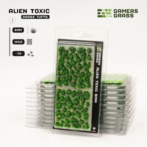 GamersGrass Alien Toxic 6mm Tufts Wild